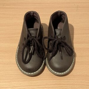 Toddler 6 Boys Brown Lace Up Boot